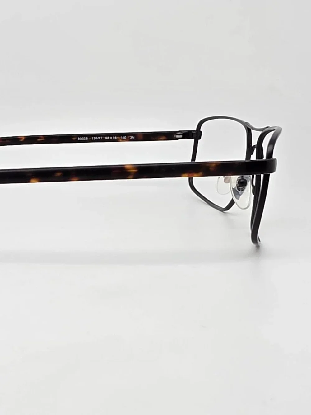 Sferoflex 5002S 136/87 Matte Black Matte Havana Aviator Eyeglasses Frame w/ Case